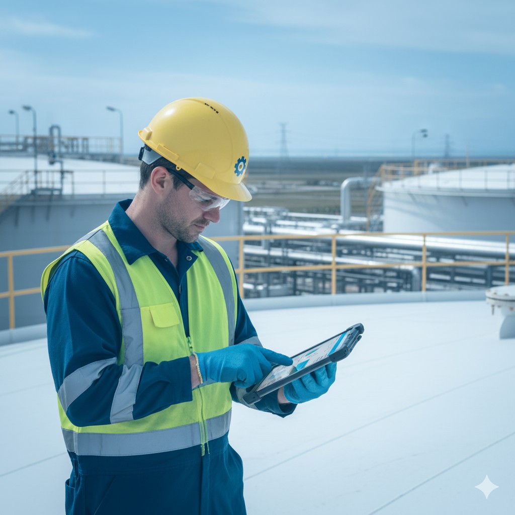 Professional in an industrial operations environment